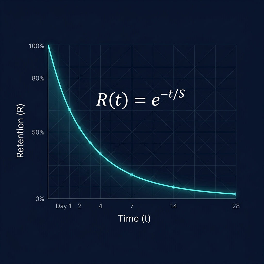 Spaced Repetition: Wie die Vergessenskurve dein Lernen optimiert